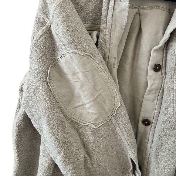 Free People Beige Oversized Jacket - Picture 3 of 8